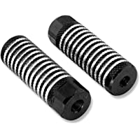 Reposapies Kid Pegs Deslizaderas de Aluminio 24Tx26T para Bicicleta BMX 3150negr